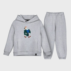 Детский костюм хлопок Oversize Доктор Ливси шагает под фонк мем