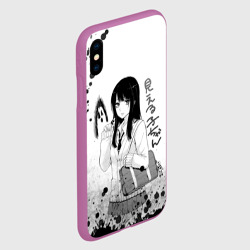 Чехол для iPhone XS Max матовый Красотка Мико арт - фото 2