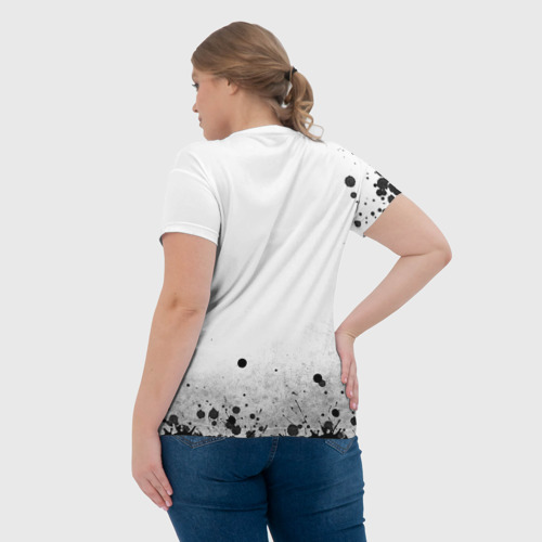 Женская футболка 3D Красотка Мико арт, цвет 3D печать - фото 7