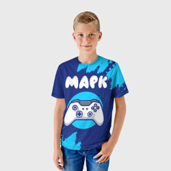 Детская футболка 3D Марк геймер - фото 2