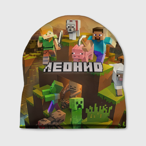 Шапка 3D Леонид Minecraft