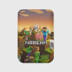 Картхолдер Magsafe магнитный Максим Minecraft