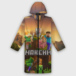 Мужской дождевик 3D Максим Minecraft