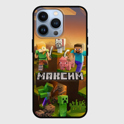 Чехол для iPhone 13 Pro Максим Minecraft