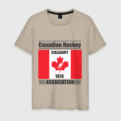 Федерация хоккея Канады – Мужская футболка хлопок с принтом купить со скидкой в -20%