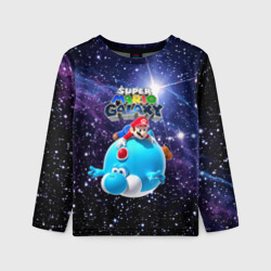 Детский лонгслив 3D Super Mario galaxy - nintendo