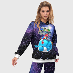 Женский костюм с толстовкой 3D Super Mario galaxy - nintendo - фото 2