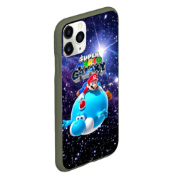 Чехол для iPhone 11 Pro матовый Super Mario galaxy - nintendo - фото 2