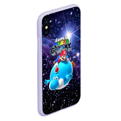 Чехол для iPhone XS Max матовый Super Mario galaxy - nintendo - фото 2