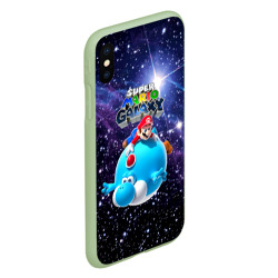 Чехол для iPhone XS Max матовый Super Mario galaxy - nintendo - фото 2