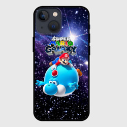 Чехол для iPhone 13 mini Super Mario galaxy - nintendo