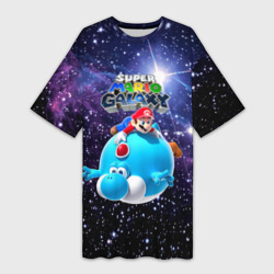 Платье-футболка 3D Super Mario galaxy - nintendo