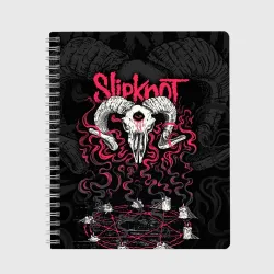 Тетрадь Slipknot - goat skull