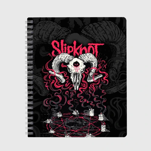 Тетрадь Slipknot - goat skull
