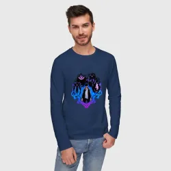 Мужской лонгслив хлопок Сон Джин Ву - Поднятие уровня в одиночку - фото 2