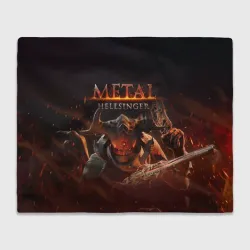 Плед 3D Полудемон Metal Hellsinger