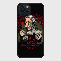Чехол силиконовый для Apple iPhone 15 матовый Доктор Ливси Фонк