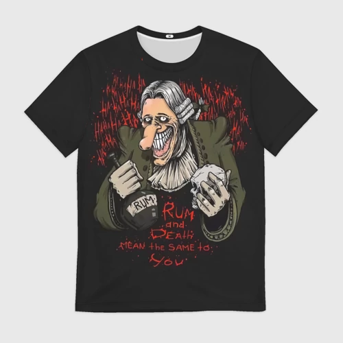 Мужская футболка 3D с принтом Доктор Ливси Фонк, вид спереди #2