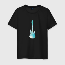 Рок гитара силуэт – Мужская футболка хлопок с принтом купить со скидкой в -20%