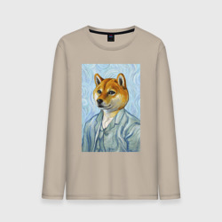 Мужской лонгслив хлопок Corgi - Van Gogh