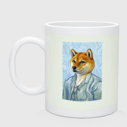 Кружка керамическая Corgi - Van Gogh