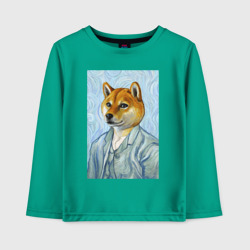 Детский лонгслив хлопок Corgi - Van Gogh