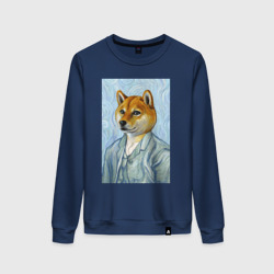 Женский свитшот хлопок Corgi - Van Gogh