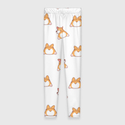 Леггинсы 3D Corgis ass