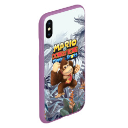 Чехол для iPhone XS Max матовый Mario Donkey Kong - Nintendo - Gorilla - фото 2