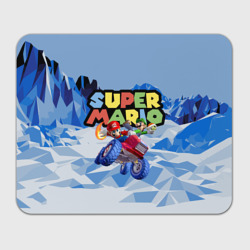 Прямоугольный коврик для мышки Марио и Луиджи гонщики - super Mario