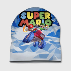 Шапка 3D Марио и Луиджи гонщики - super Mario