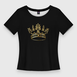 Женская футболка 3D Slim Королевская особа