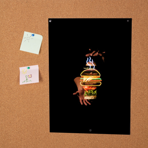 Постер Готовлю бургер - фото 2