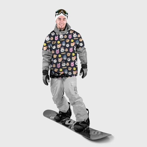 Накидка на куртку 3D Skzoo pattern