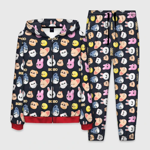 Мужской костюм 3D Skzoo pattern