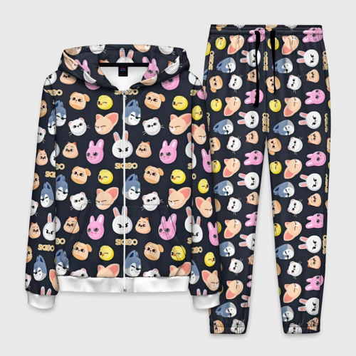 Мужской костюм 3D Skzoo pattern
