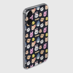 Чехол для iPhone 16 силиконовый с защитой камеры Skzoo pattern - фото 2