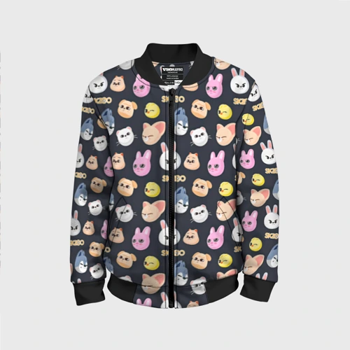 Детский бомбер 3D Skzoo pattern