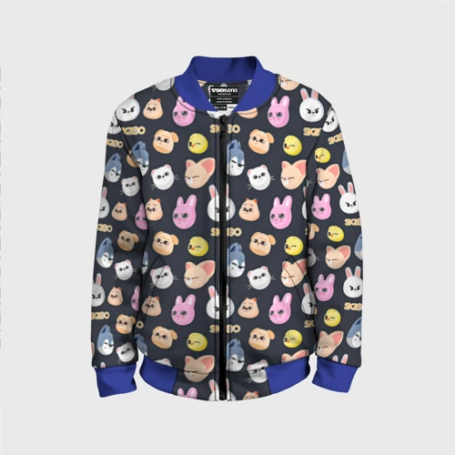 Детский бомбер 3D Skzoo pattern