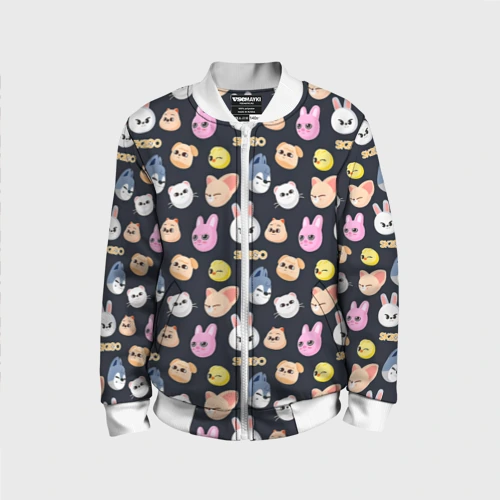 Детский бомбер 3D Skzoo pattern