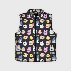 Детский жилет утепленный 3D Skzoo pattern
