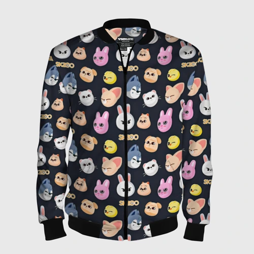 Мужской бомбер 3D Skzoo pattern