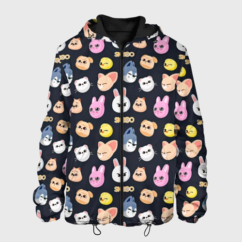 Мужская куртка 3D Skzoo pattern