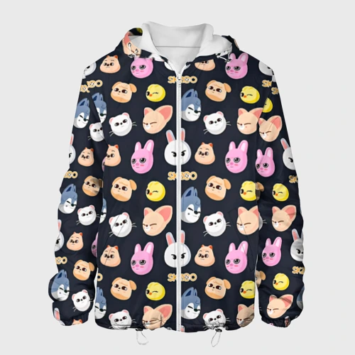 Мужская куртка 3D Skzoo pattern