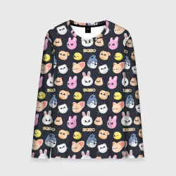 Мужской лонгслив 3D Skzoo pattern