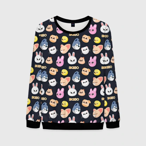 Мужской свитшот 3D Skzoo pattern