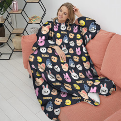 Плед с рукавами Skzoo pattern - фото 2