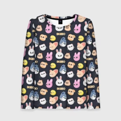 Женский лонгслив 3D Skzoo pattern