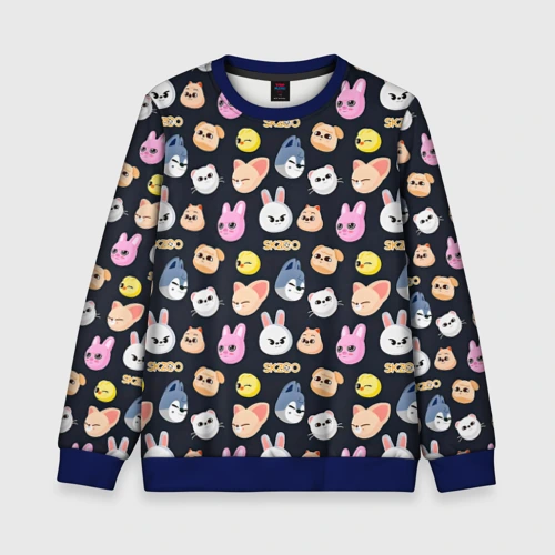 Детский свитшот 3D Skzoo pattern