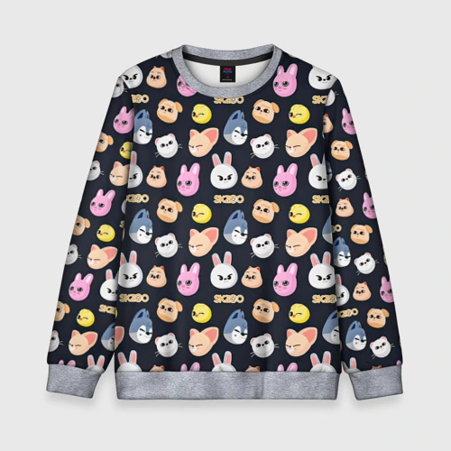 Детский свитшот 3D Skzoo pattern